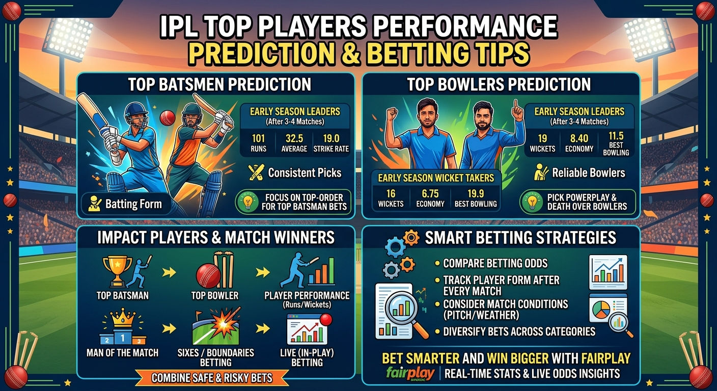 IPL Top Players Performance Prediction & Betting Tips